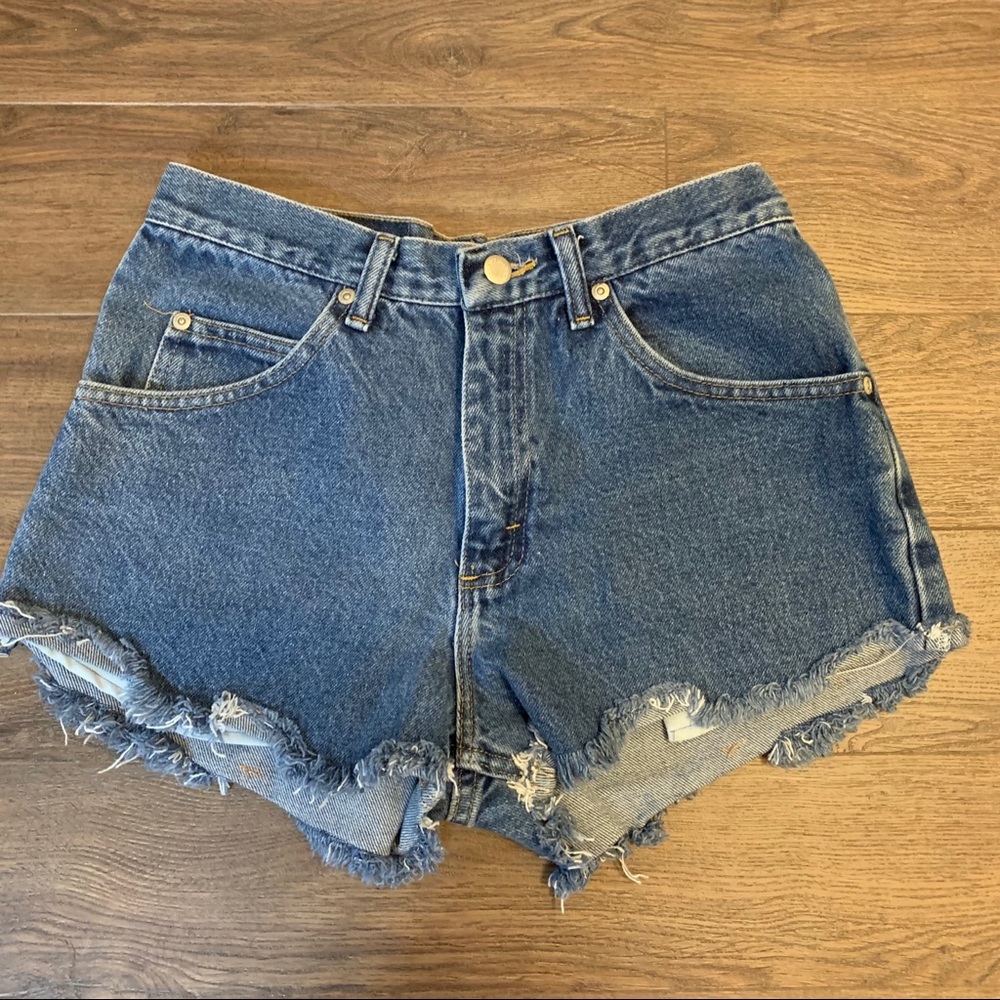Wrangler high waisted shorts